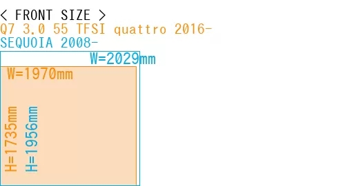 #Q7 3.0 55 TFSI quattro 2016- + SEQUOIA 2008-